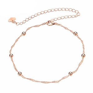 Tiny Ball Foot Anklet Chain