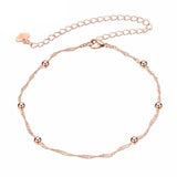 Tiny Ball Foot Anklet Chain