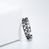 New Weave Cross Knuckle Toe Ring