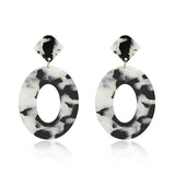 Geometric Acrylic Earrings Big Statement Earrings
