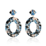 Geometric Acrylic Earrings Big Statement Earrings