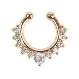 Crystal Fashion Clicker Fake Septum