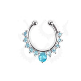 Crystal Fashion Clicker Fake Septum