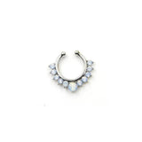 Crystal Fashion Clicker Fake Septum