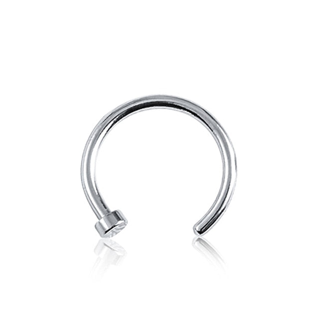 Crystal Fashion Clicker Fake Septum