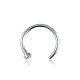 Crystal Fashion Clicker Fake Septum
