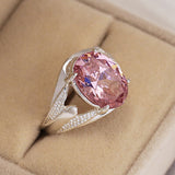 Fashion Huge Clear irregular Stone Rings