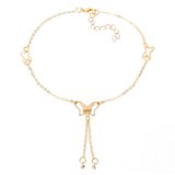 Butterfly Pendant Anklets