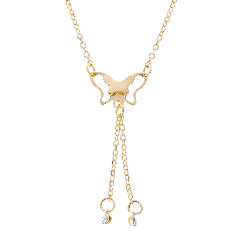 Butterfly Pendant Anklets