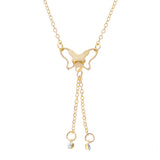 Butterfly Pendant Anklets