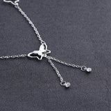 Butterfly Pendant Anklets