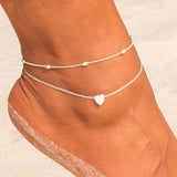 Butterfly Pendant Anklets