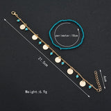 Butterfly Pendant Anklets