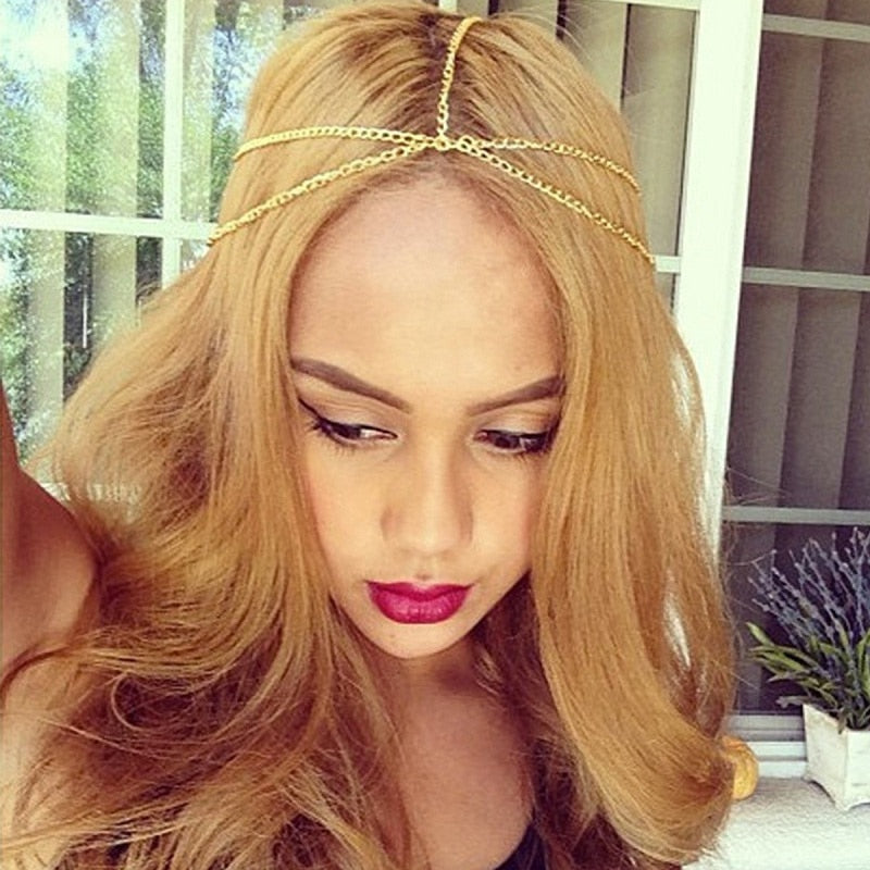 Trendy Hair Decoration Indian Boho Head Chain