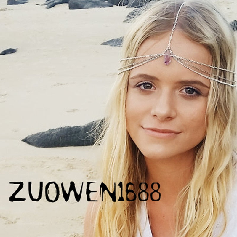 Trendy Hair Decoration Indian Boho Head Chain