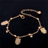 Sweet Simple Butterfly Leaf Shape Anklet