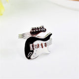 Unisex Guitar Personality Punk Ring