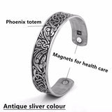 Antique Copper Tone Magnetic Therapy Bracelets