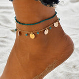 Butterfly Pendant Anklets