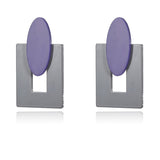 Geometric Acrylic Earrings Big Statement Earrings