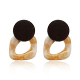 Geometric Acrylic Earrings Big Statement Earrings