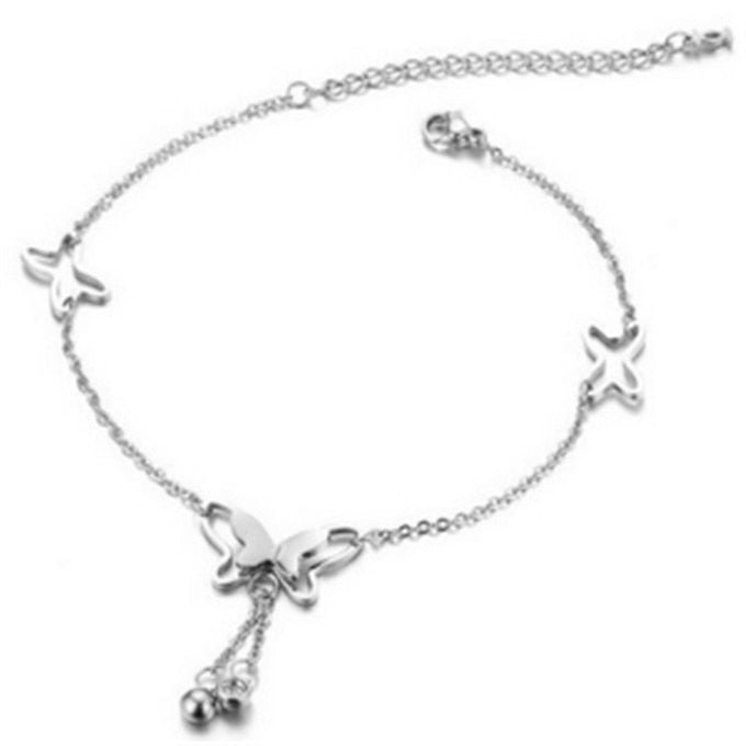 New Butterfly Pendant Anklets