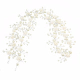 Luxury Tiara Silver Pearl Headbands