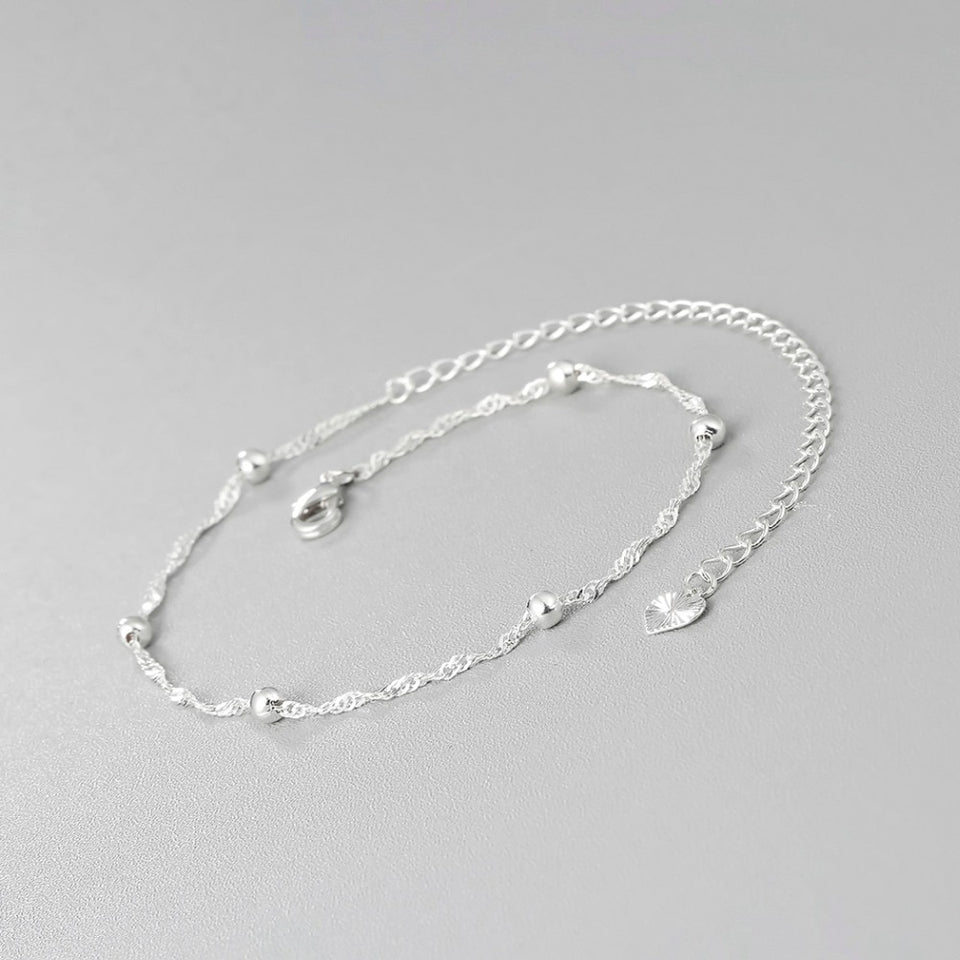 Tiny Ball Foot Anklet Chain