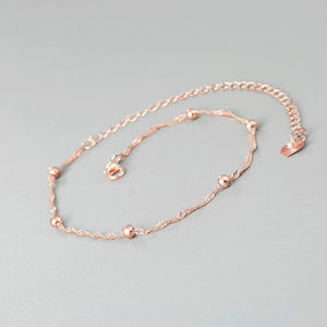 Tiny Ball Foot Anklet Chain
