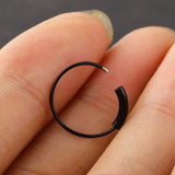Steel Hinged Clicker Piercing Nose Ring