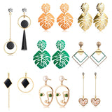 New Vintage Dangle Statement Drop Earrings