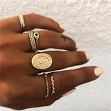 Women Bohemian Vintage Joint Ring