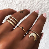Women Bohemian Vintage Joint Ring