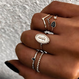 Women Bohemian Vintage Joint Ring