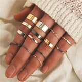Women Bohemian Vintage Joint Ring