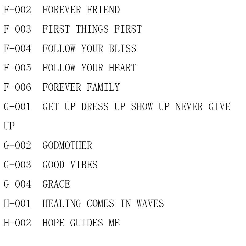 Inspirational Quote Carved Stainless Steel Bangle