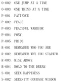 Inspirational Quote Carved Stainless Steel Bangle