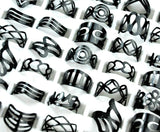 Zinc Alloy Vintage Black Alloy Gypsy Adjustable Rings Toe Ring