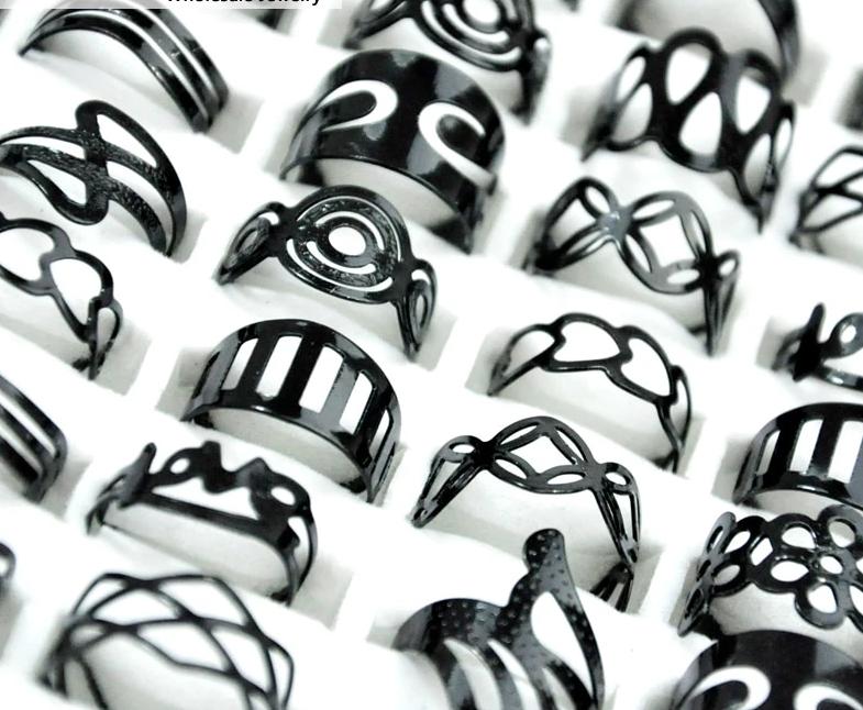 Zinc Alloy Vintage Black Alloy Gypsy Adjustable Rings Toe Ring