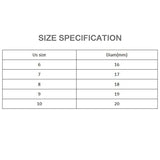 Fashion Unisex Simple Titanium Black Ring