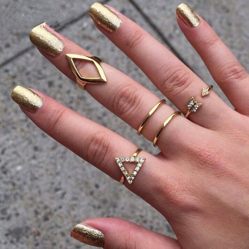 Women Bohemian Vintage Joint Ring