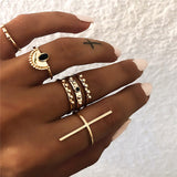 Women Bohemian Vintage Joint Ring