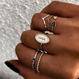 Women Bohemian Vintage Joint Ring