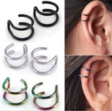 Korean Style Ear Clip Cuff Earrings
