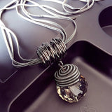 New Big Drop Long Pendant Necklaces Chain