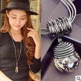 New Big Drop Long Pendant Necklaces Chain