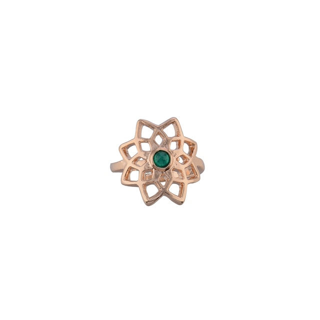 New Bohemian Lotus Flower Adjustable Toe Ring