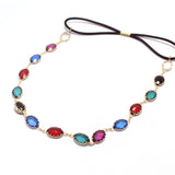 Oval Rhinestone Elegant Hair Band