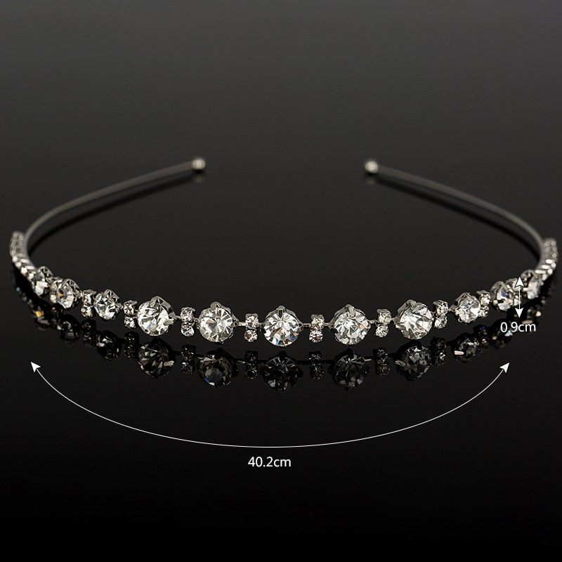 Fashion Women Crystal Head Band