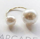 Fashion Pearl Open Rings